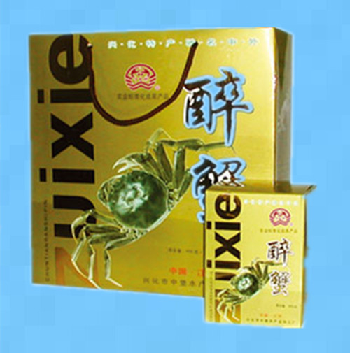 醉蟹650g 1*6瓶/盒